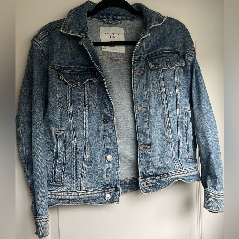 Abercrombie Kids Light Blue Denim Jacket